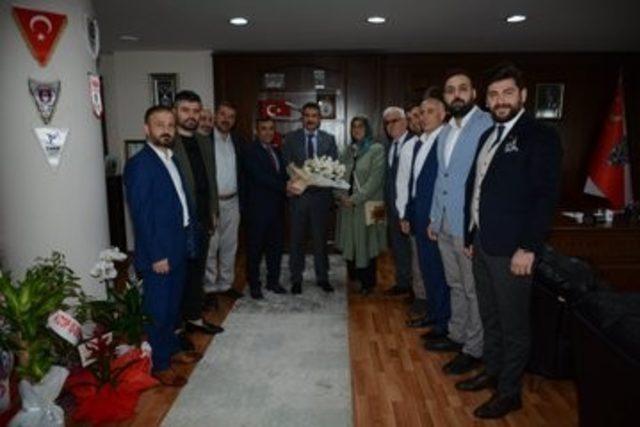 Temel Altunbaş Trabzon İl Emniyet Müdürü Metin Alper’i ziyaret etti