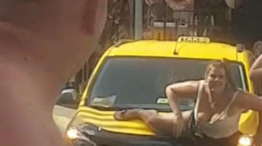 İngiliz turist alkol&uuml;n dozunu ka&ccedil;ırınca..