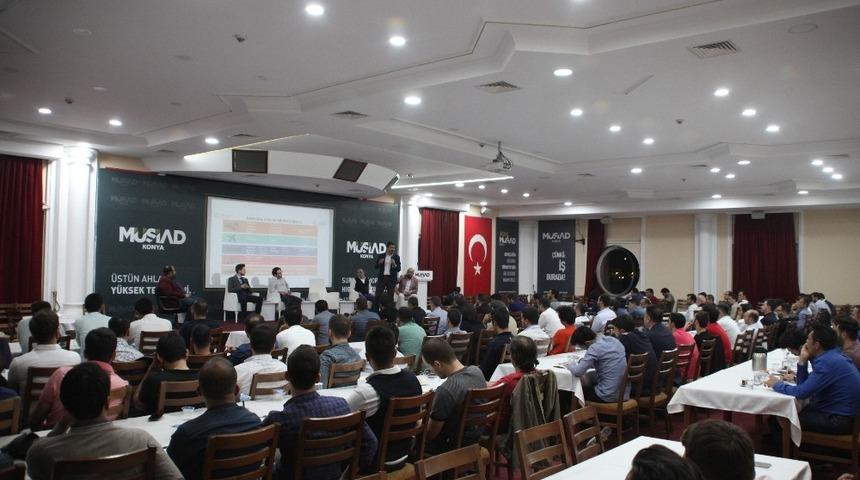 Genç MÜSİAD Konya Şubesi’nde "Devlet Destekleri’ paneli