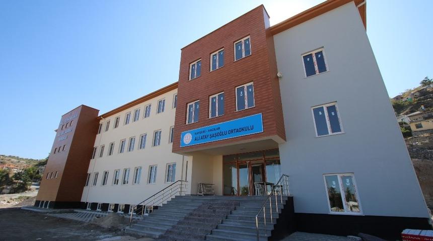 Ali Atay Şaşoğlu Ortaokulu tamamlandı
