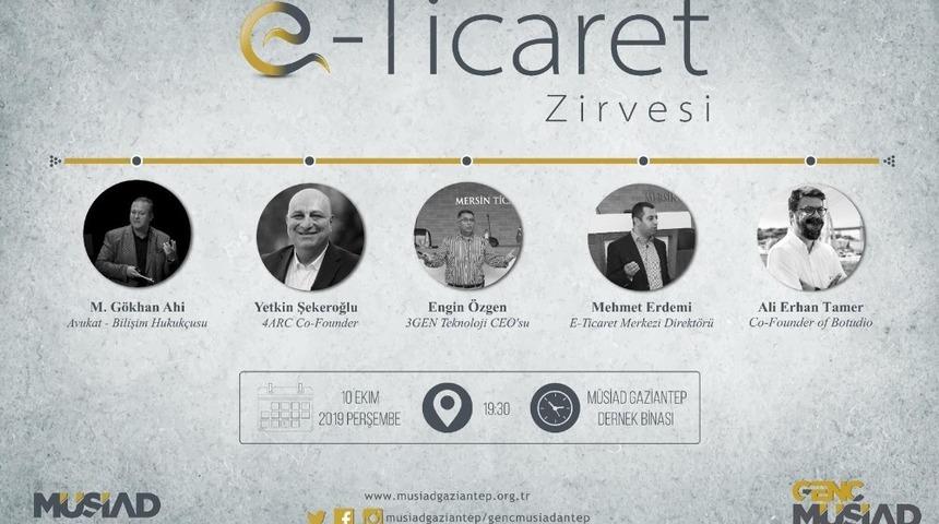 M&Uuml;SİAD  Gaziantep&rsquo;ten  E-Ticaret zirvesi