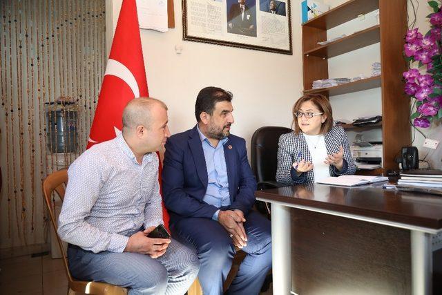 Başkan Şahin, Belkıs Mahallesi&rsquo;nde sorun dinledi 3