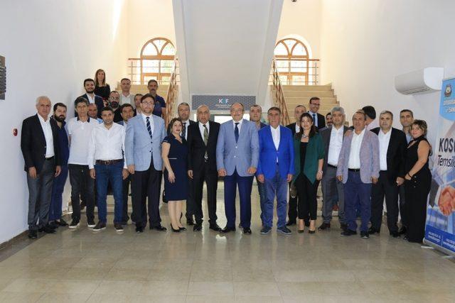 Dışişleri Bakanlığı Diyarbakır temsilcisinin ilk resmi ziyareti DTSO’ya