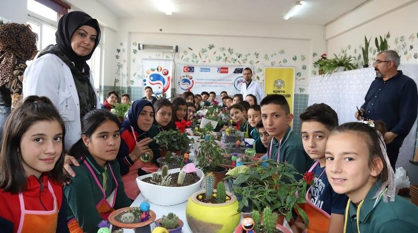 Konya B&uuml;y&uuml;kşehir&rsquo;den &ldquo;Kendimle Mutluyum Okulumu Seviyorum&rdquo; projesi