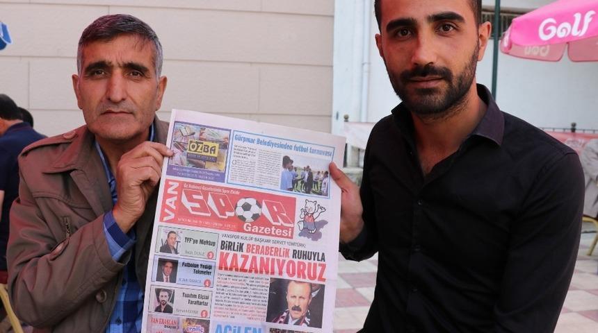Van&rsquo;ın ilk spor gazetesi yayın hayatına başladı