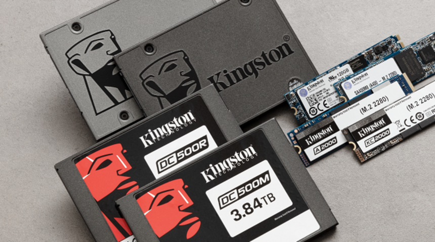 Kingston, 2019’un ilk yarısında 13,3 milyon SSD’yi piyasaya Sürdü