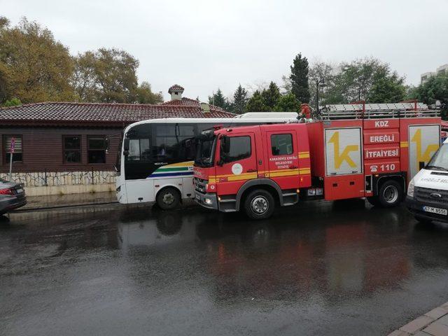 Yaşlılar ve Gençler Evi’nde yangın çıktı