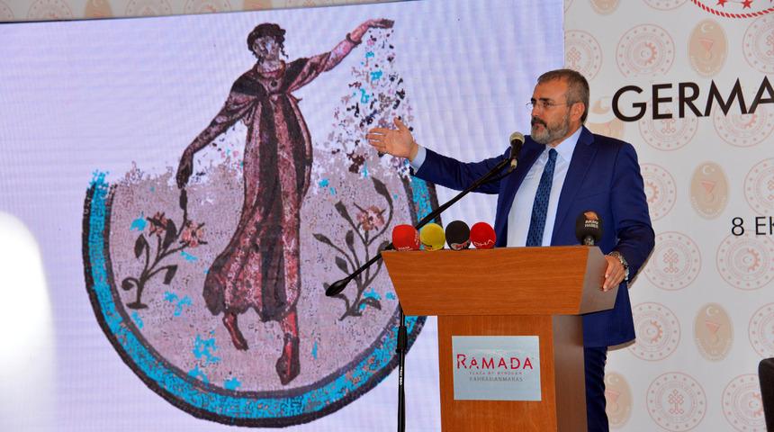 AK Parti'li &Uuml;nal: Germanicia mozaikleri Zeugma ve Efes'ten daha sanatsal