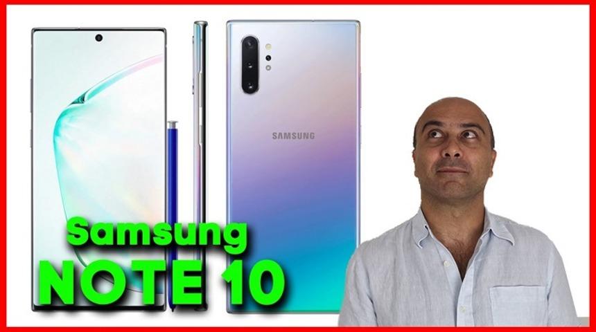 Samsung Galaxy Note 10 incelemesi 