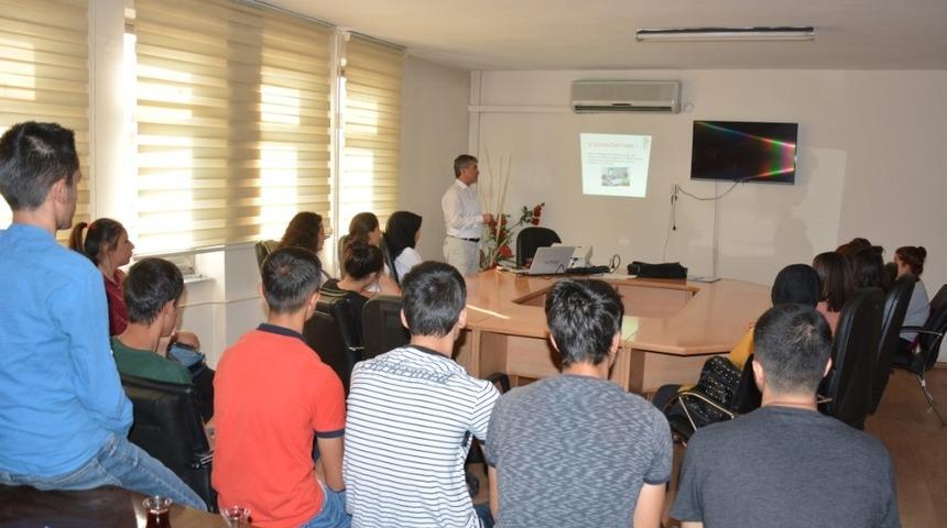 Adıyaman Belediyesi&rsquo;nden stajyer &ouml;ğrencilere iş g&uuml;venliği eğitimi
