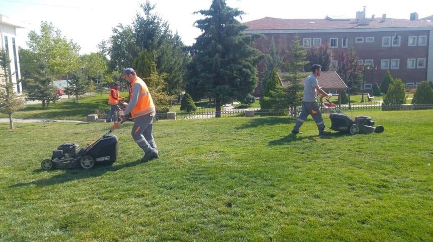 Pursaklar&rsquo;da parklara yoğun bakım