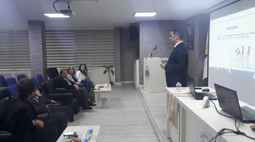 Coğrafi işaret bilgilendirme toplantısı yapıldı