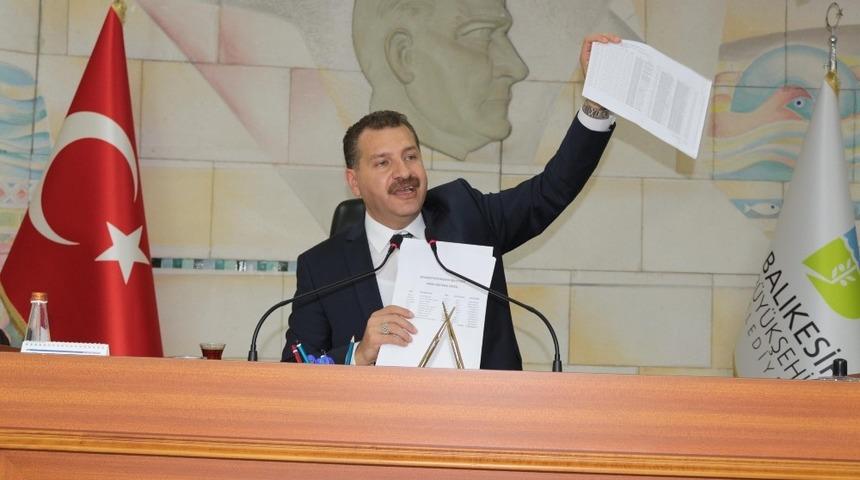 Balıkesir B&uuml;y&uuml;kşehir Belediye Başkanından satışlarla ilgili a&ccedil;ıklama