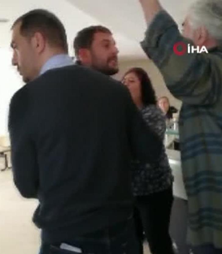 Doktor ile hasta yakını arasında yumruklu kavga G1