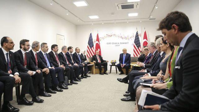 Erdoğan ve Trump, Haziran ayında Japonya'da yapılan G20 Zirvesi'nde bir araya gelmişti.