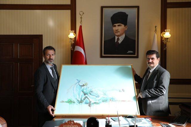 Vali Arslantaş, Uluslararası Erzincan Tarihi Sempozyumu düzenleme kurulu heyetini kabul etti