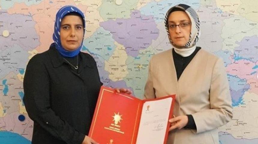 Avukat Rahşan K&uuml;l&uuml;nk AK Parti Erzincan kadın kolları başkanlığına atandı