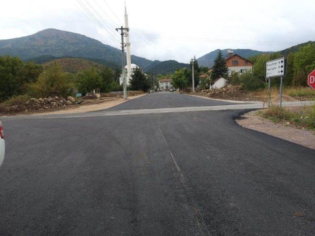 BSK ile kaplanan yol hizmete sunuldu