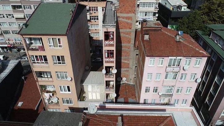 İzmit'teki garip bina görenleri şaşkına çevirdi! G3