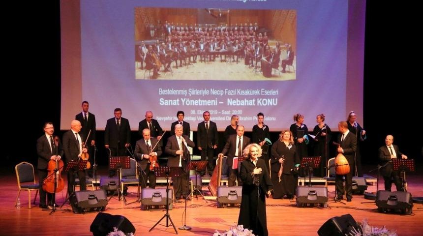 Ankara Devlet Klasik T&uuml;rk m&uuml;ziği korosu NEV&Uuml;&rsquo;de sahne aldı