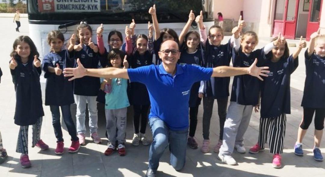 DP&Uuml; Motivasyon Otob&uuml;s&uuml; Erzincan&rsquo;da