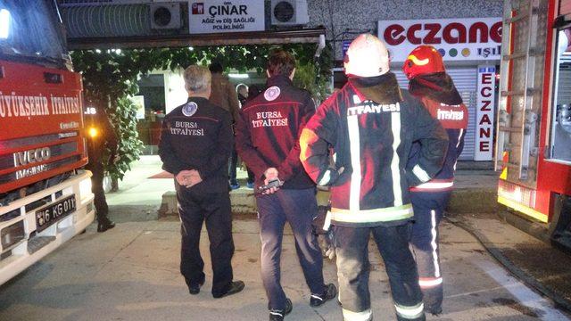 Yangın söndürme malzemeleri satılan iş yerinde yangın: 1 ölü, 1 yaralı