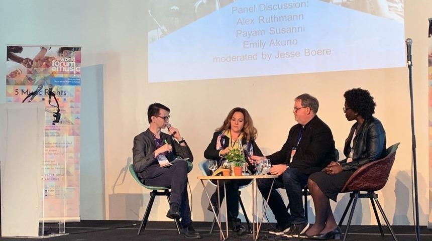 D&uuml;nya M&uuml;zik Forumunda T&uuml;rkiye&rsquo;yi temsil etti