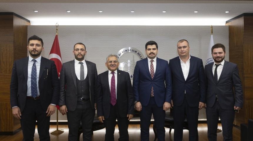 Yeni y&ouml;netimlerden Başkan B&uuml;y&uuml;kkılı&ccedil;&rsquo;a ziyaret