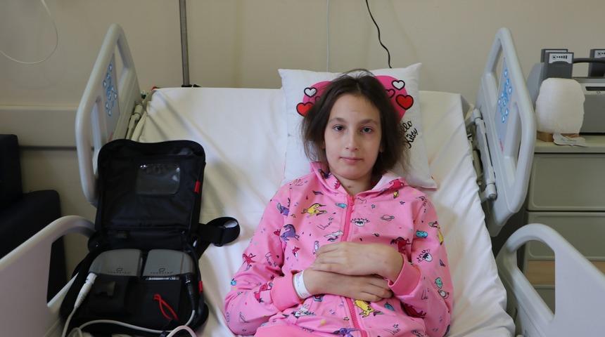 Kalbine takılan destek cihazı ile hayata tutundu