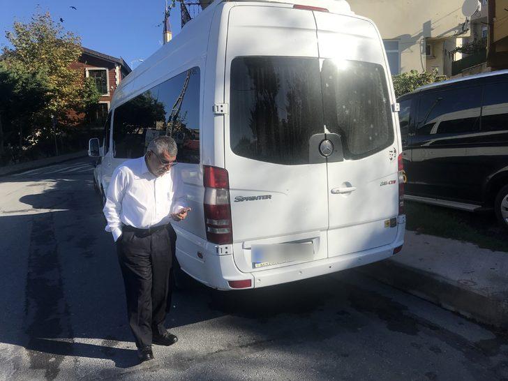 Beykoz'da öğrencilerin bulunduğu servis aracını kurşun yağmuruna tuttular G3