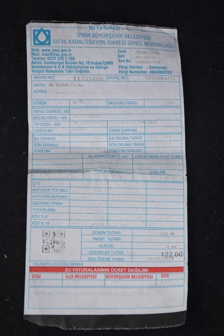 Mahalle sakinlerini şoke eden su faturası G1