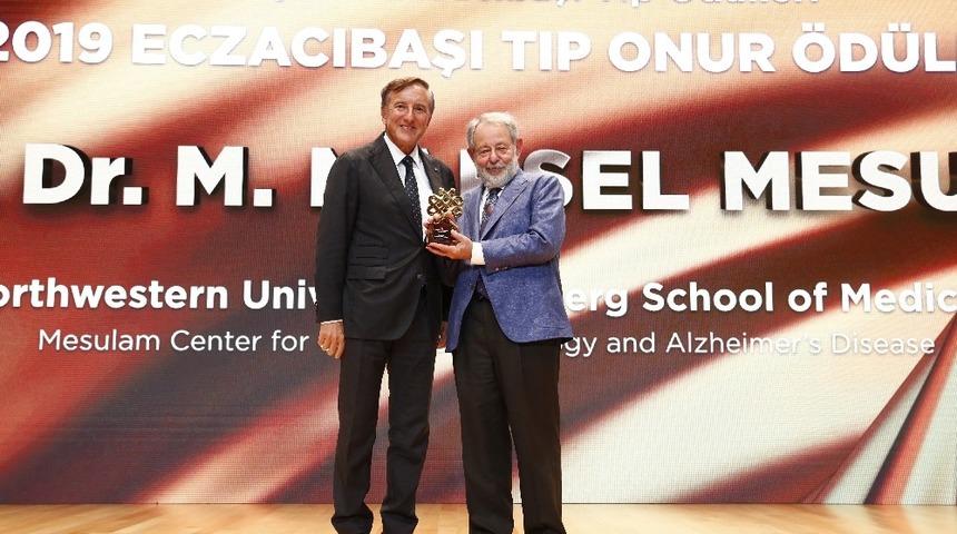Prof. Dr. Marsel Mesulam&rsquo;a Eczacıbaşı Tıp Onur &Ouml;d&uuml;l&uuml;
