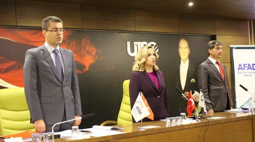 Uşak&rsquo;ta &rsquo;TAMP&rsquo; kapsamında masa başı tatbikatı ger&ccedil;ekleştirildi