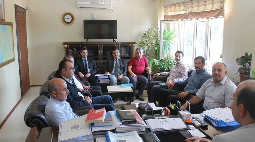 Elbeyli il&ccedil;esinde toplulaştırma toplantısı