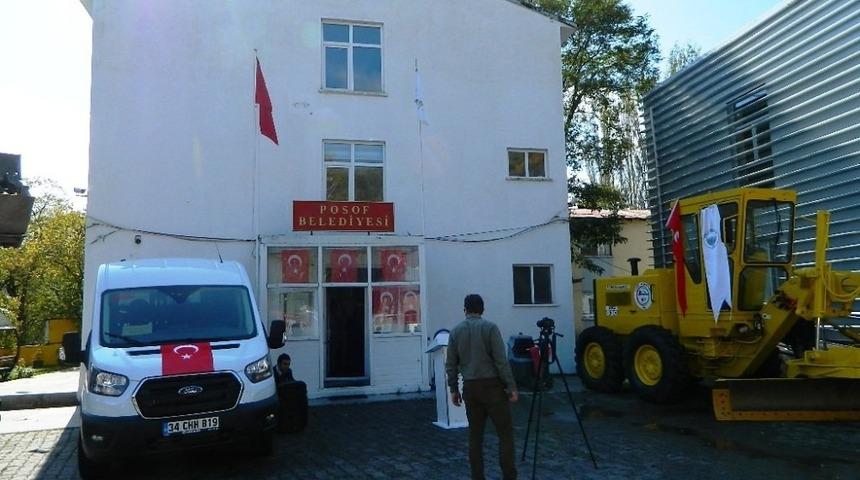 Posof Belediyesi yeni ara&ccedil;larına kavuştu