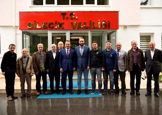 Trabzon Gazeteciler Cemiyetinden Vali Şentürk’e ziyaret