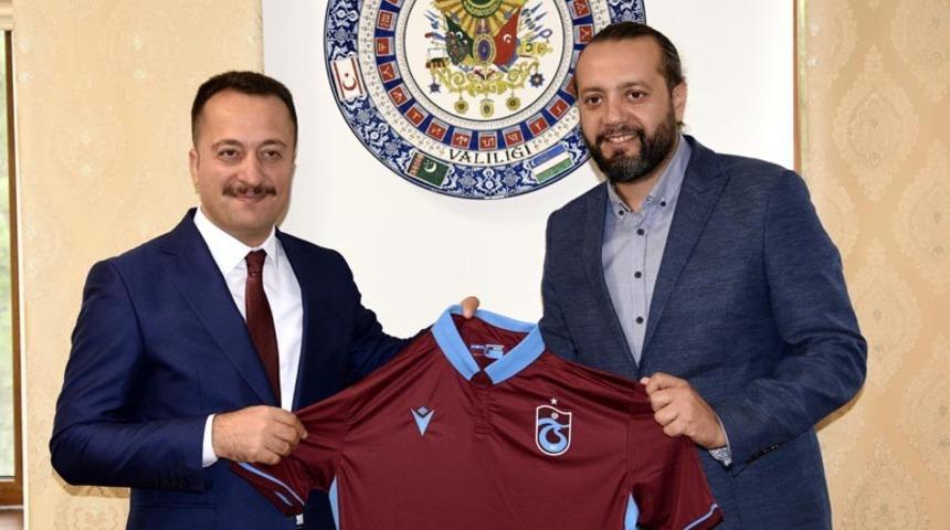 Trabzon Gazeteciler Cemiyetinden Vali Şent&uuml;rk&rsquo;e ziyaret