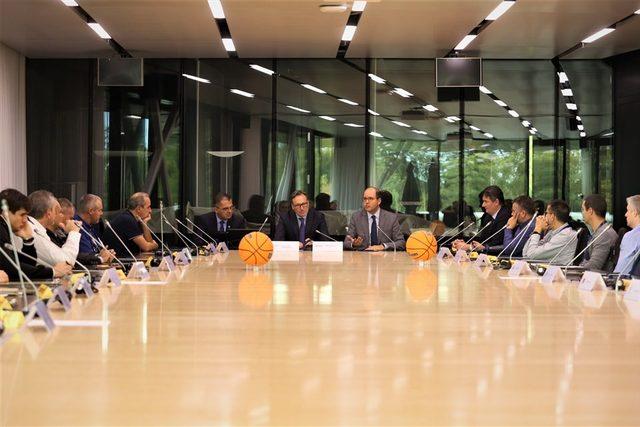 Basketbol Şampiyonlar Ligi&rsquo;nin ilk başantren&ouml;rler toplantısı ger&ccedil;ekleşti 1