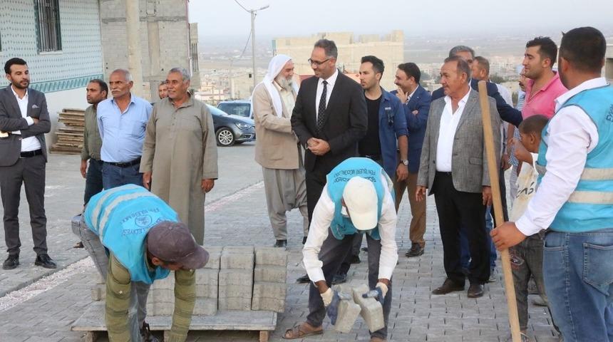 Kuş, yol yapım çalışmalarını inceledi