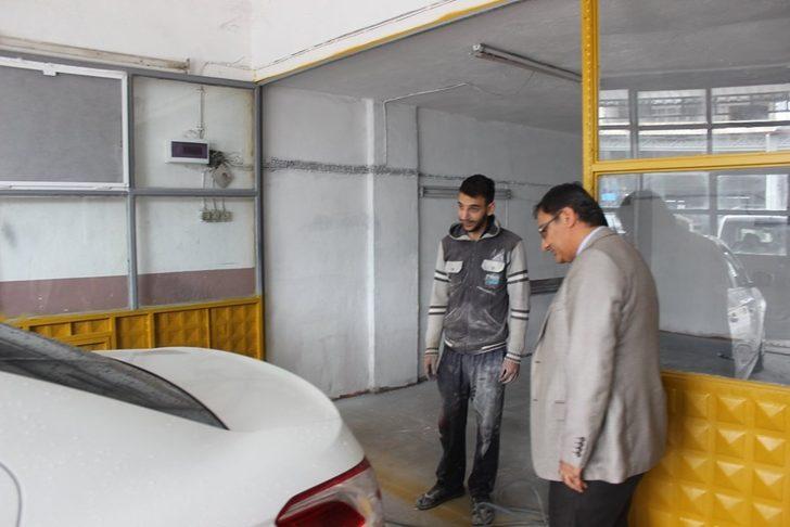 Kaymakam Yavuz sanayi esnafını ziyaret etti G4