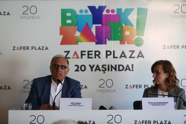 Zafer Plaza 20 yılda 250 milyon ziyaretçi ağırladı