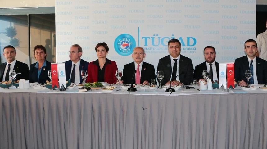 Kılı&ccedil;daroğlu, TUGİAD&nbsp;Başkanlığı'na se&ccedil;ilen Şohoğlu ve y&ouml;netim kurulu &uuml;yeleriyle