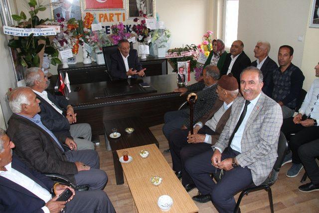 Esnaftan AK Parti İlçe Başkanı Yavrutürk’e ziyaret