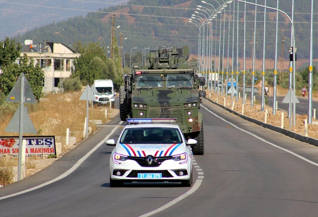 Tarihi Bakras Kalesi'nde yangın