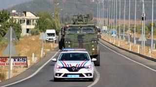 Tarihi Bakras Kalesi'nde yangın