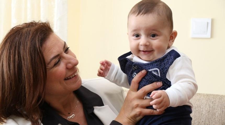 Başkan K&ouml;se&rsquo;den bebek ziyareti