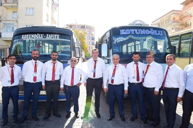 Malatya’da minibüsçülere tek tip kıyafet