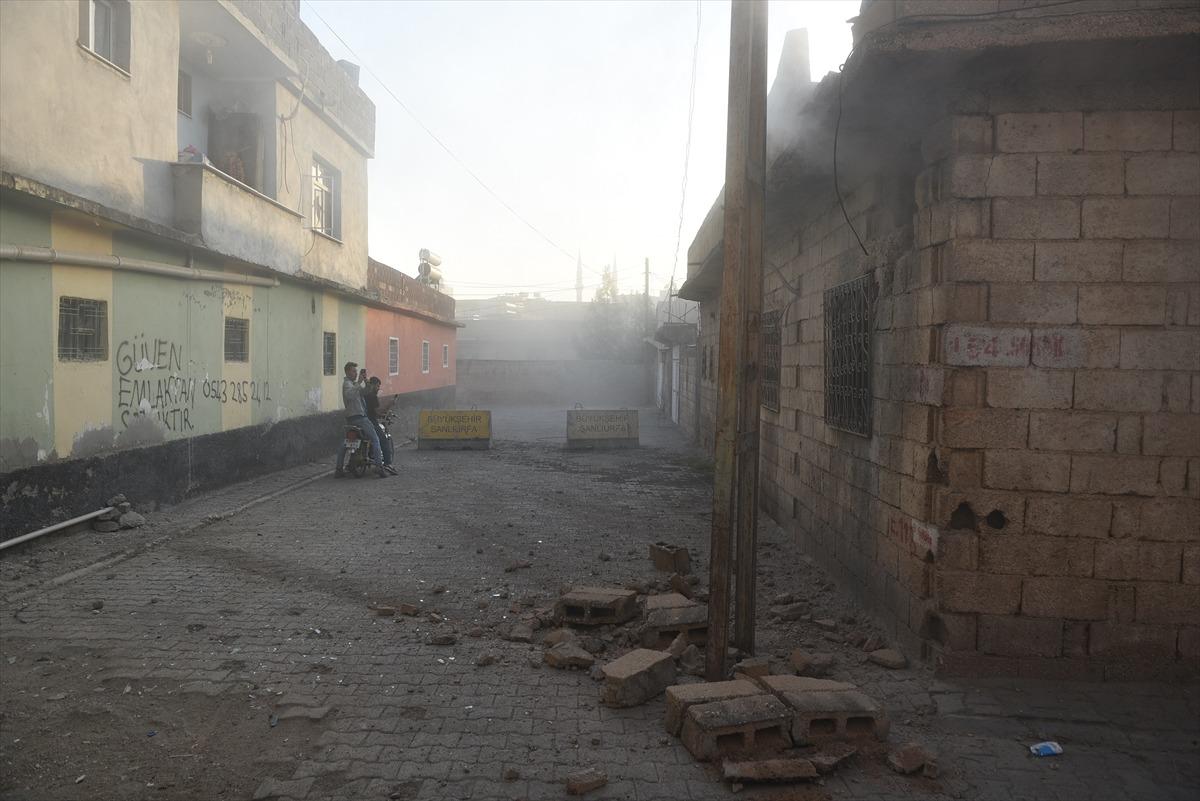 Son dakika: Ceylanpınar il&ccedil;e merkezine havan mermisi, Nusaybin'e roket atıldı