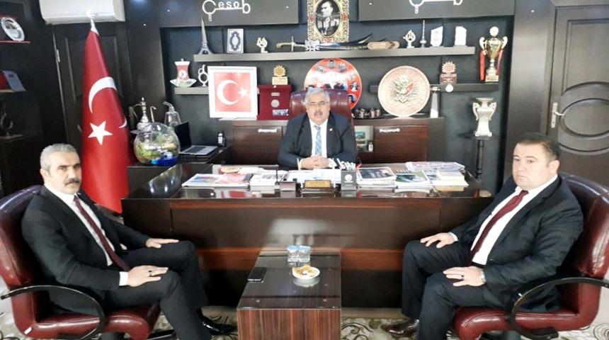 MHP İl Başkanı Karapıçak’tan Gür’e iade-i ziyaret