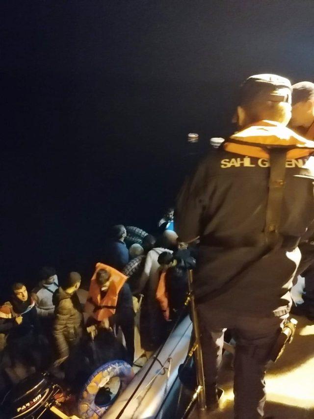 Datça’da 31 göçmen yakalandı